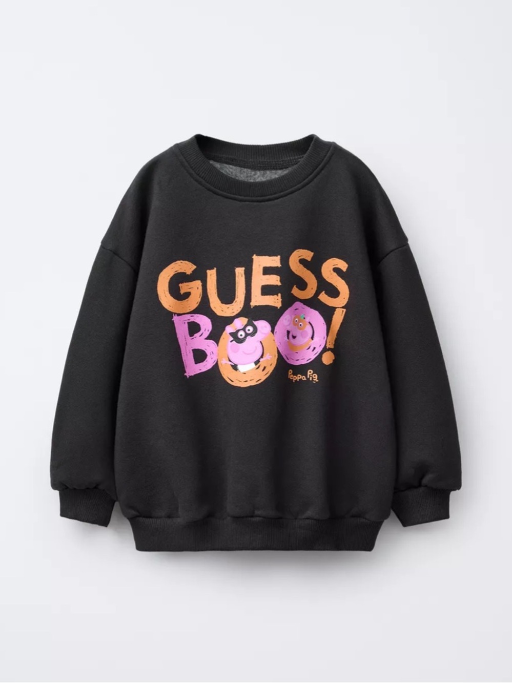 ZARA PEPPA PIG COSTUME PRINT SWEATSHIRT